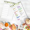 Joyberg 2 PCS Weekly Meal Planner Magnetic for Fridge 8.3x5.5”,