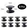 BHSTTNIXP 8 Sets 16mm Black Replacement Rivets Button for Beach
