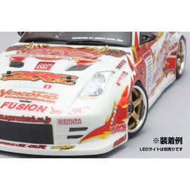 ヨコモ ドリフトカー用 ライトユニットプラパーツ ORC Z33用 SD-Z33LA