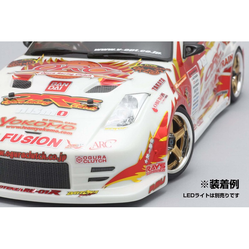 ヨコモ ドリフトカー用 ライトユニットプラパーツ ORC Z33用 SD-Z33LA