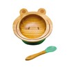 Kleiner Fuchs Baby Bamboo Bowl with Suction Cup, Bowl with