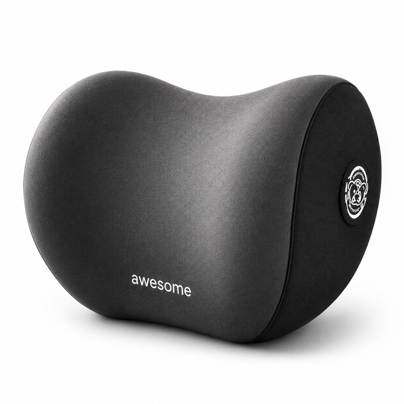 Car Lumbar Support Pillow for Driving – Memory Foam Back