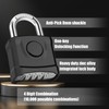 Heavy Duty Combination Padlocks, [Weatherproof Outdoor] Diyife Large 4 Digit