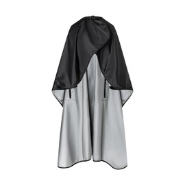 Karlowsky Waterproof Dyeing Cape with Hand Loops 130 x 150 cm Polyester, black, One size fits all