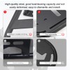 Xitomer Motorcycle Side Rack & Rear Rack with Driver Backrest