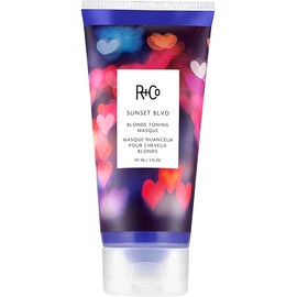 R+Co Sunset Blvd Blonde Toning Masque | Corrects Blonde Hues + Prevents Fading Hair Color + Nourishes | Vegan + Cruelty-Free | 5 Oz