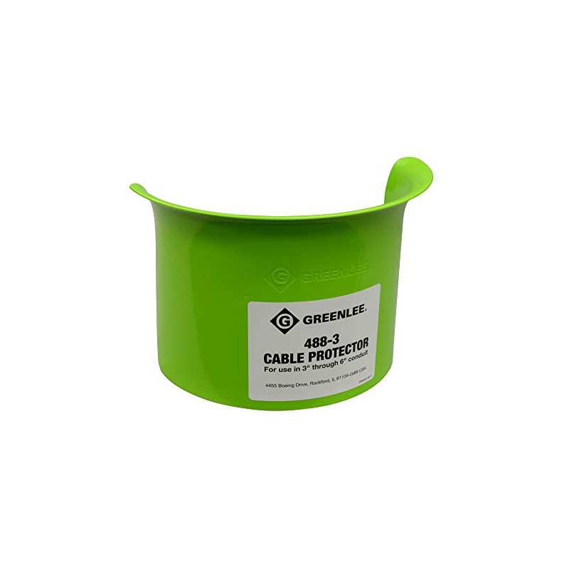 Greenlee 488-3 Cable Puller Cable Protector, For 3-Inch to 6-Inch