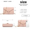 Miss Lulu Women's Clutch Elegant Evening Bag Envelope Shoulder Bag