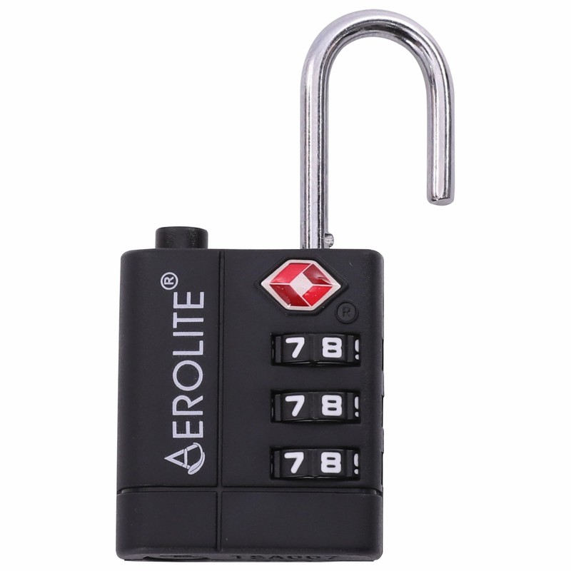 Aerolite Luggage Locks TSA Approved 3-Digit Security Suitcase Lock Combination