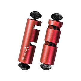 Tall Stair Gauges for Metal / Wood Fabrication Layout Framing Square Attachment Jigs (Red)