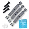 DL-pro 3 x Shock Absorbers 80N for Bosch Siemens 673541