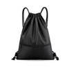 Drawstring Backpack， Gym Backpack ， Basketball Bag Water Resistant Zip