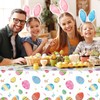 YIAJIA Easter Table Cloth, Easter Table Decorations, Easter Egg Hunt