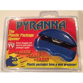 New! Pyranna Plastic Package Opener, Safely Open Packages! As Seen on TV! 2016! ;supply_from:morenoprince