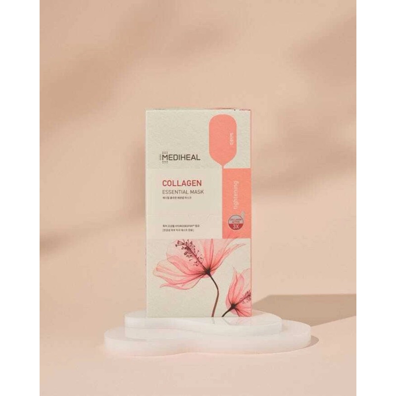 Mascarilla esencial de colágeno mediheal paquete de 10