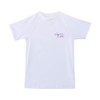 TIZAX Girls Short Sleeve Swimming Shirts Kids Sun Protection Rash