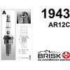 BRISK Super AR12C 1943 Zündkerzen, 2 Stück