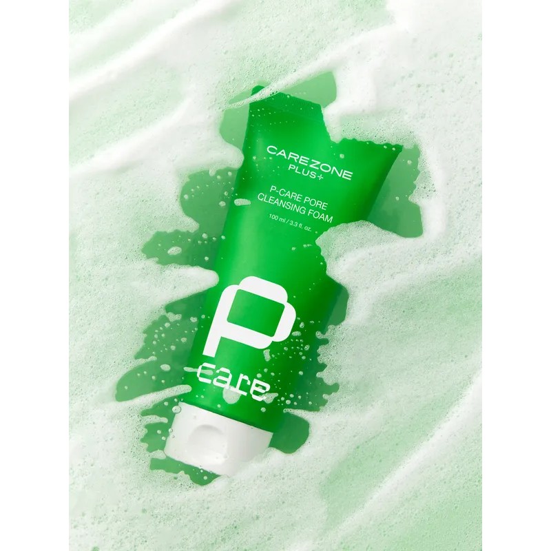 케어존 플러스 Carezone Plus P-care Pore Cleansing Foam 100ml