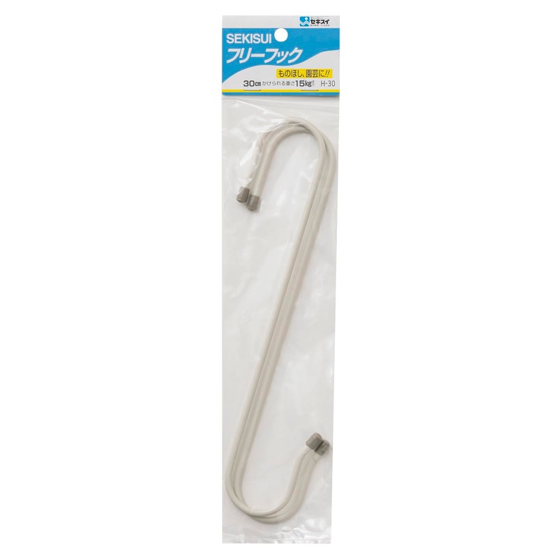 Sekisui Resin H-30 Free Hooks for Small Items, 11.8 inches