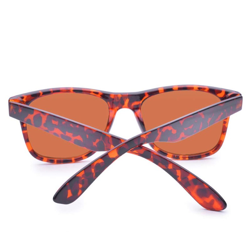 Jcerki Polarizing Nearsighted Sunglasses Tinted (Gray Brown) Men Women Myopia