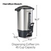 Hamilton Beach 45 Cup Coffee Urn and Hot Beverage Dispenser,