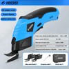ADESKE Cordless Electric Scissors 3.7V USB Rechargeable Sewing, Scrapbook, Handmade