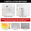 YOHOM No Drilling File Holder Wall Mails Magazines Organizer Adhesive