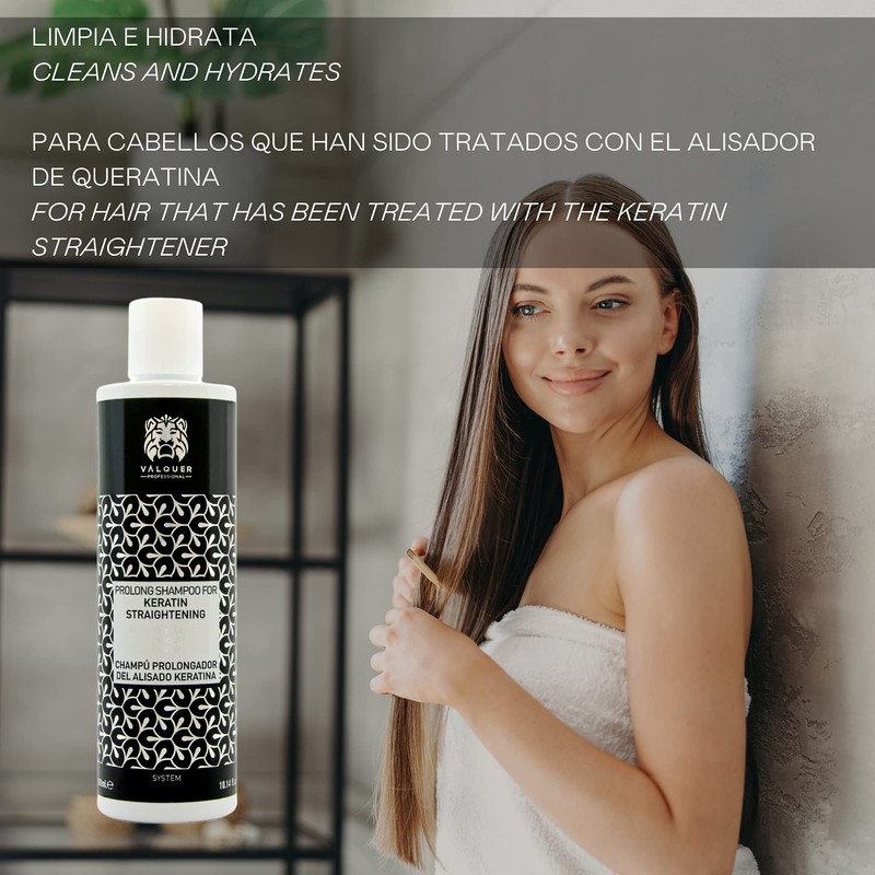 Champú Prolongador del Alisado de Keratina 300 ml