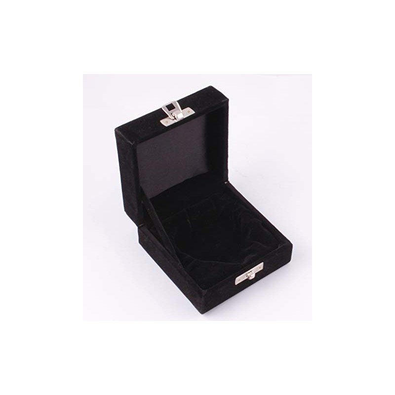 Grey Heart Shaped Small Urn for Ashes with Box and