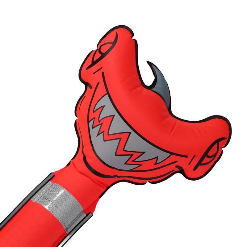 Surface Marker Buoy Scuba Diving Inflatable Safety Tube Hammerhead Shark