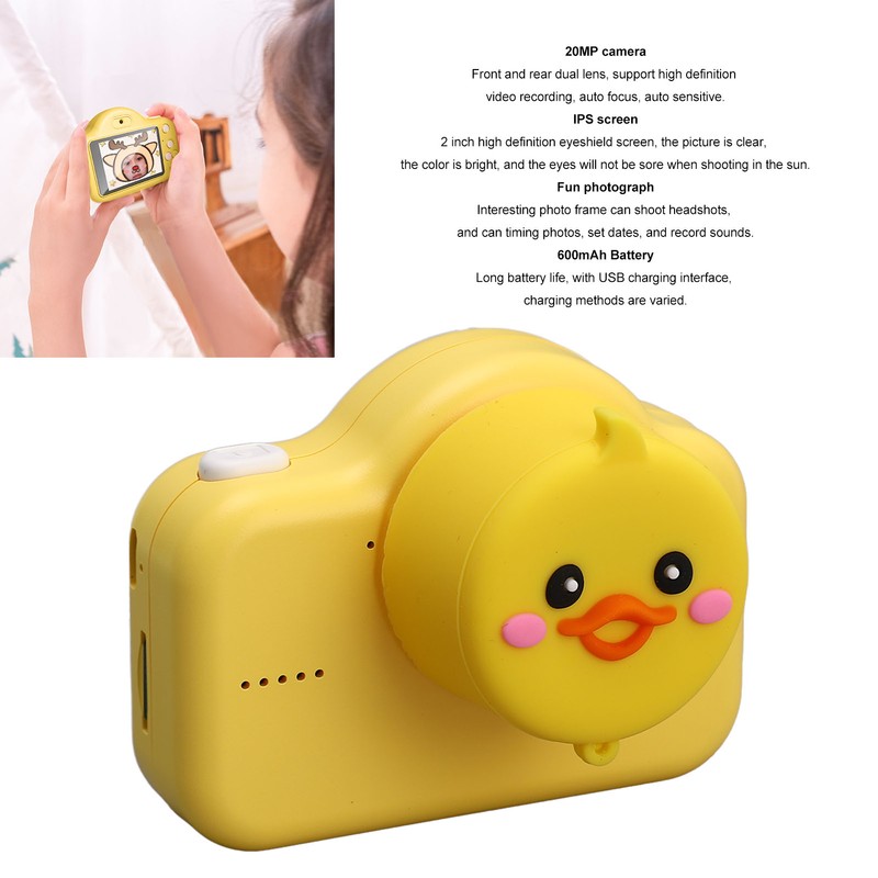 20MP Kids Selfie Camera 32GB Kids Digital Video Camera Portable
