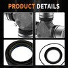 GLOCRORET Front Axle Seal & U-Joint Kit Fit for 1998-2005