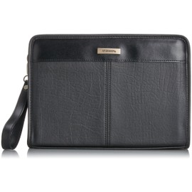 McLeger 21733 Men's 2nd Bag, Made in Japan Pouch, 11.4 inches (29 cm), Black