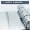 6 x Boat Strap Hinges for Roof Window and Hatch