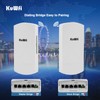 Outdoor Wireless Bridge, KuWFi 5.8G 3KM Transmission WiFi Point to