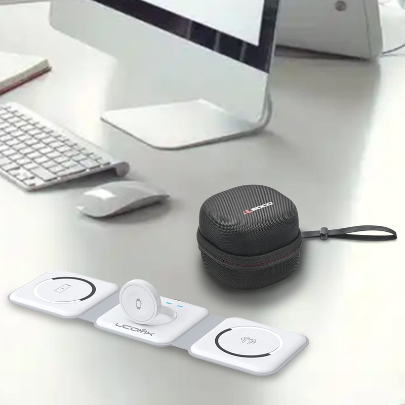 RLSOCO Case for UCOMX Nano 3-in-1 Wireless Charger (Bag Only)