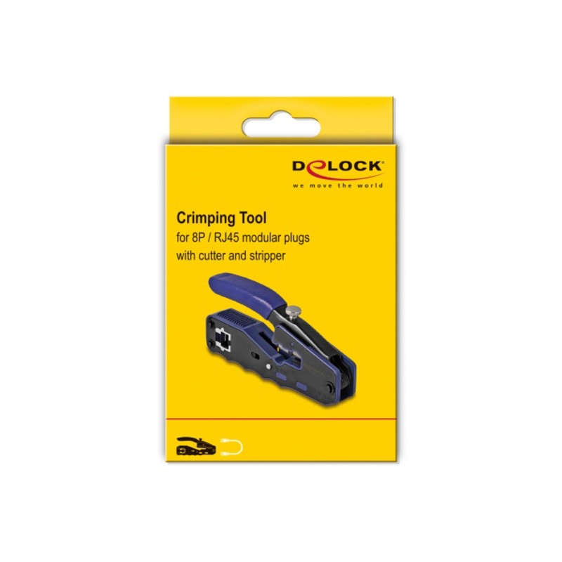 DELOCK Crimpadora para 8P / RJ45 modular armacho