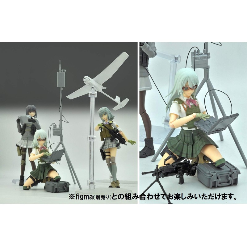 TOMYTEC 314233 Little Armory LD032 UAV Drone & Equipment Set