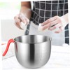GRIRIW 1 Set Deep Mixing Bowl Stainless Steel Mixing Container