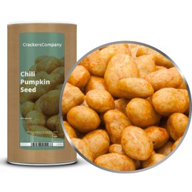 1 x 550 g Pumpkin Seeds Roasted Salted with Chili Spicy Vegetarian Vegan Lactose Free