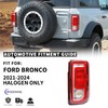 Archaic OE Style Tail Lights for Ford Bronco 2021-2024(Halogen Only),