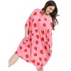 KFUBUO Plus Size Nightgowns for Women Oversized Sleep Tshirts Dress