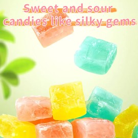 Kohakutou Amber Gemstone Candy - 2 Pack (160g) | Gluten-Free Edible Crystal Clusters with Crispy Shell & Chewy Center | Assorted Flavors, ASMR Snacks, Japanese Jewelry-Inspired Treats