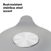 OXO Good Grips Silicone/Stainless Steel Tub Stopper, Grey