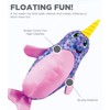Outward Hound Floatiez Narwhal Floating Interactive Dog Toy, Large