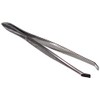 Nc 5092 Square Tip Slanted Tweezers 9 cm Stainless Steel