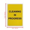 Cleaning In Progress Sign, 8.5 x 11 in" OSHA Compliant