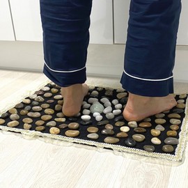 Sole acupressure machine, acupressure point massage mat, barefoot walking, Yongcheonhyeol acupressure rod Footrest M