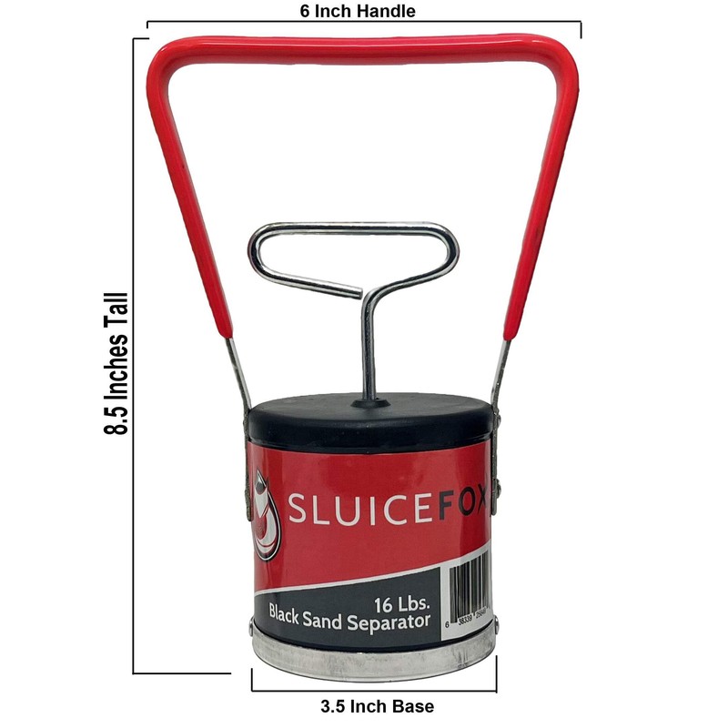 Sluice Fox Magnetic Pickup Tool; Black Sand Gold Separator; Hand