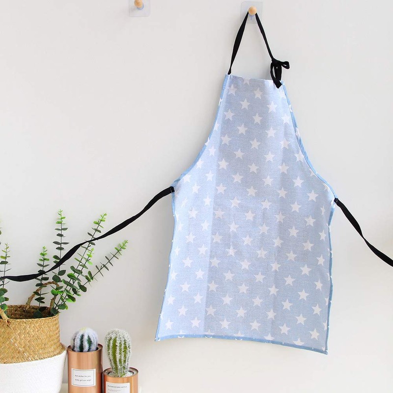 Kitchen Apron for Women, Adjustable Cooking Apron with Two Large